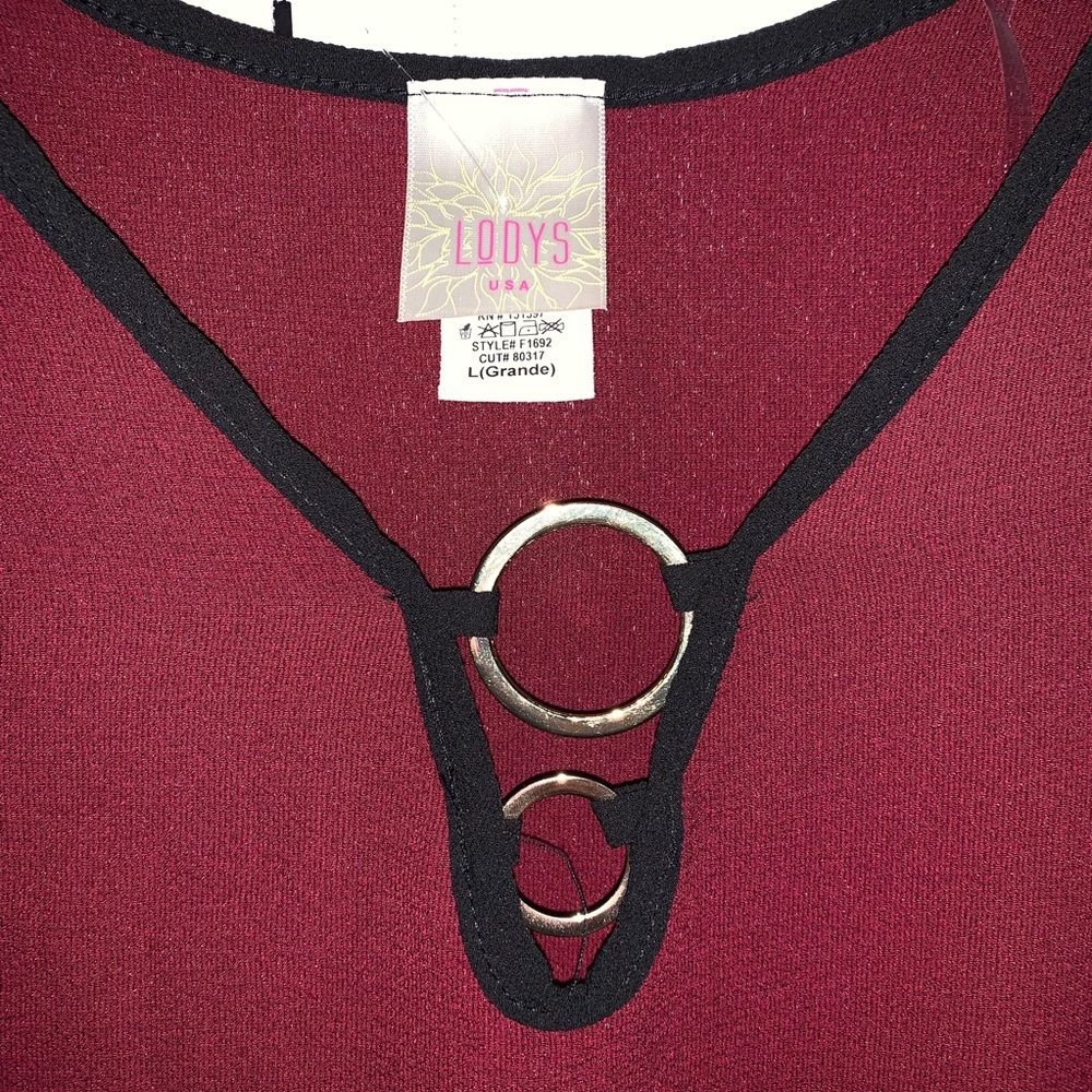 Maroon Blouse - Picture 4 of 6